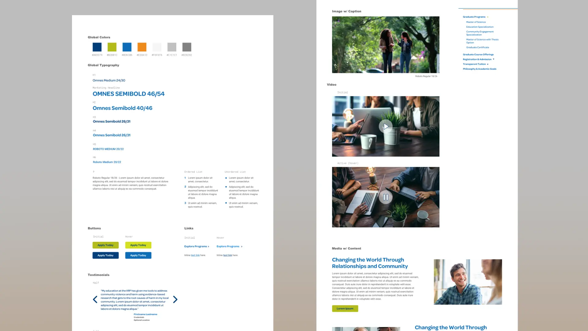 IIRP Website Screens 3